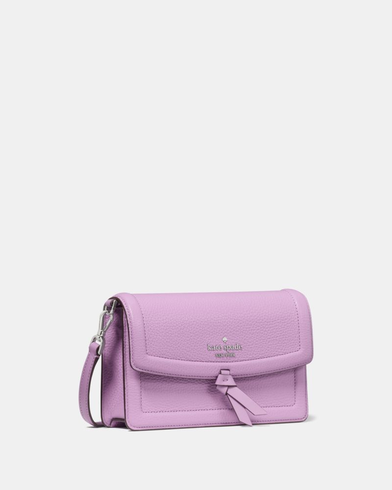 KateSpade Knott Mini Flap Crossbody Wisteria