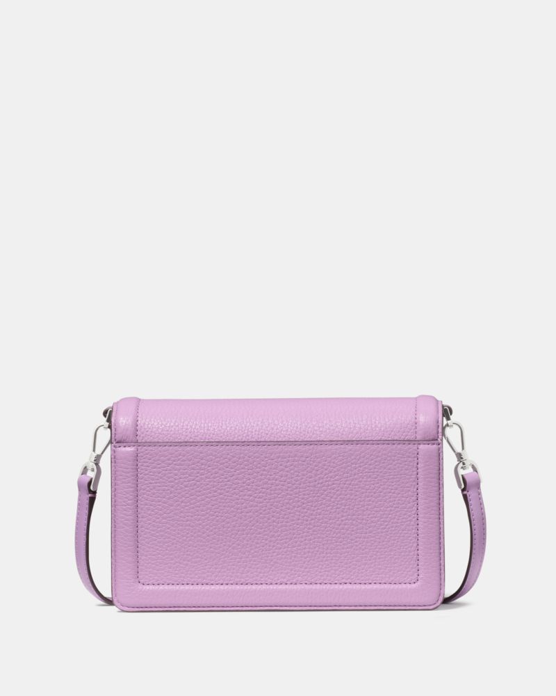 KateSpade Knott Mini Flap Crossbody Wisteria