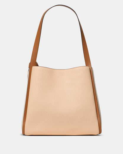 KateSpade Knott Colorblock Large Carryall Crisp Peach Multi
