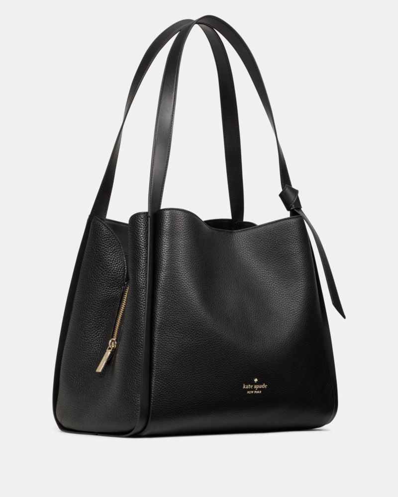KateSpade Knott Large Carryall Black