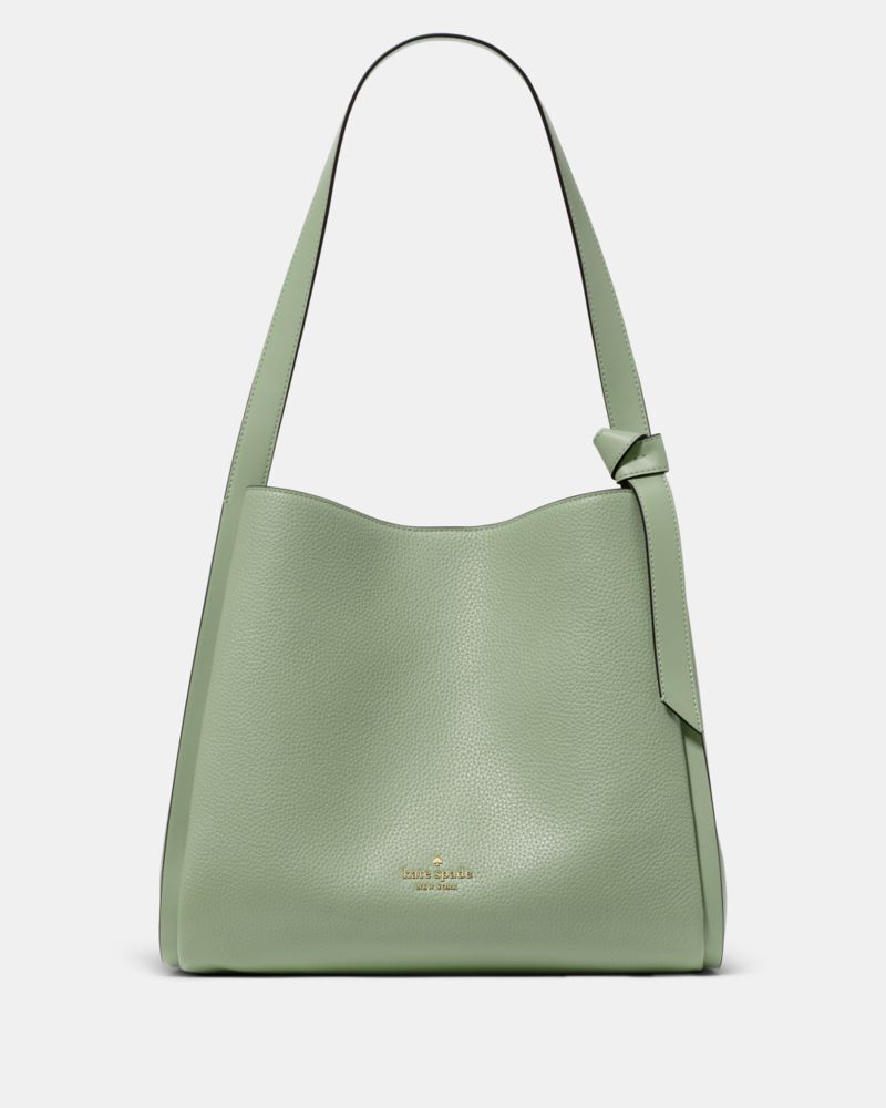 KateSpade Knott Large Carryall Bag Balsam Green