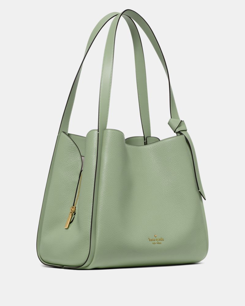 KateSpade Knott Large Carryall Bag Balsam Green