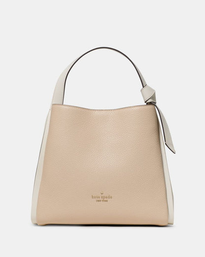 KateSpade Knott Colorblock Convertible Carryall Light Cream Multi