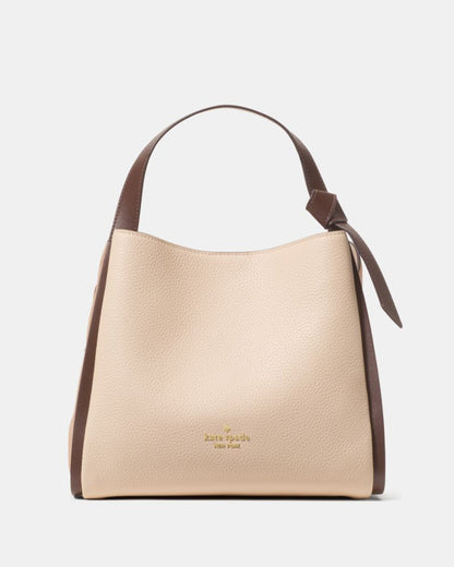 KateSpade Knott Colorblock Convertible Carryall Milk Glass Multi