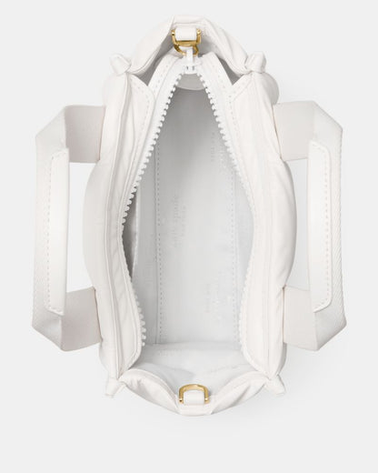 KateSpade Kip Puffy Mini Tote Optic White