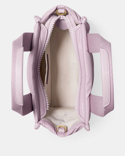 KateSpade Kip Puffy Mini Tote Lavender Smoke