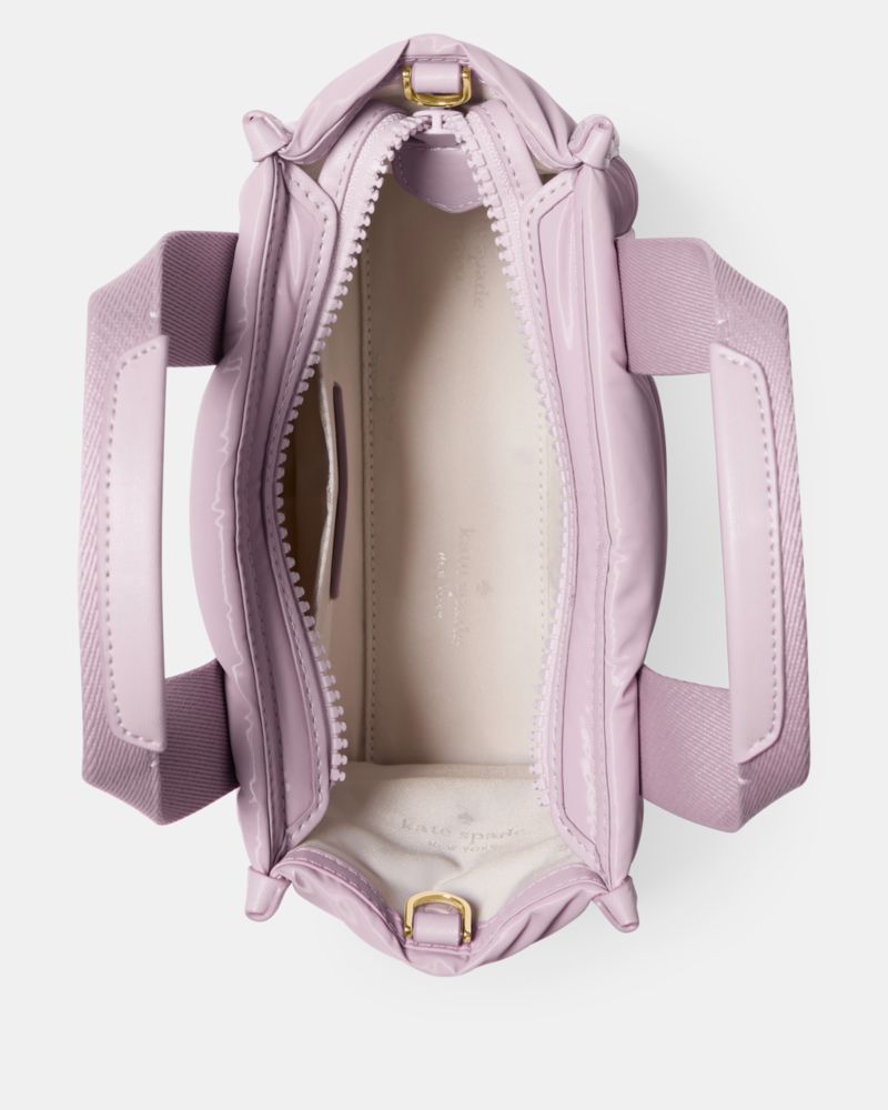 KateSpade Kip Puffy Mini Tote Lavender Smoke