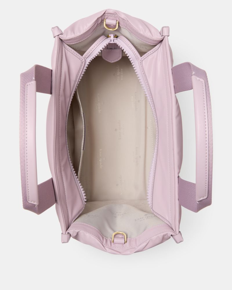 KateSpade Kip Puffy Small Tote Lavender Smoke