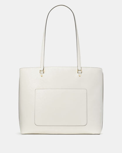 KateSpade Bridget Crinkle Patent Large Tote Meringue