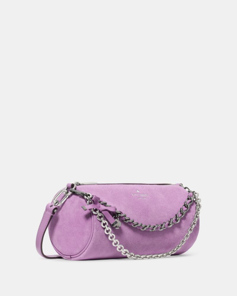 KateSpade Roulette Suede Mini Convertible Bag Wisteria