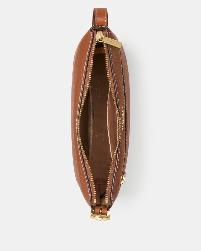 KateSpade 454 Large Swingpack Buckle Crossbody Warm Gingerbread