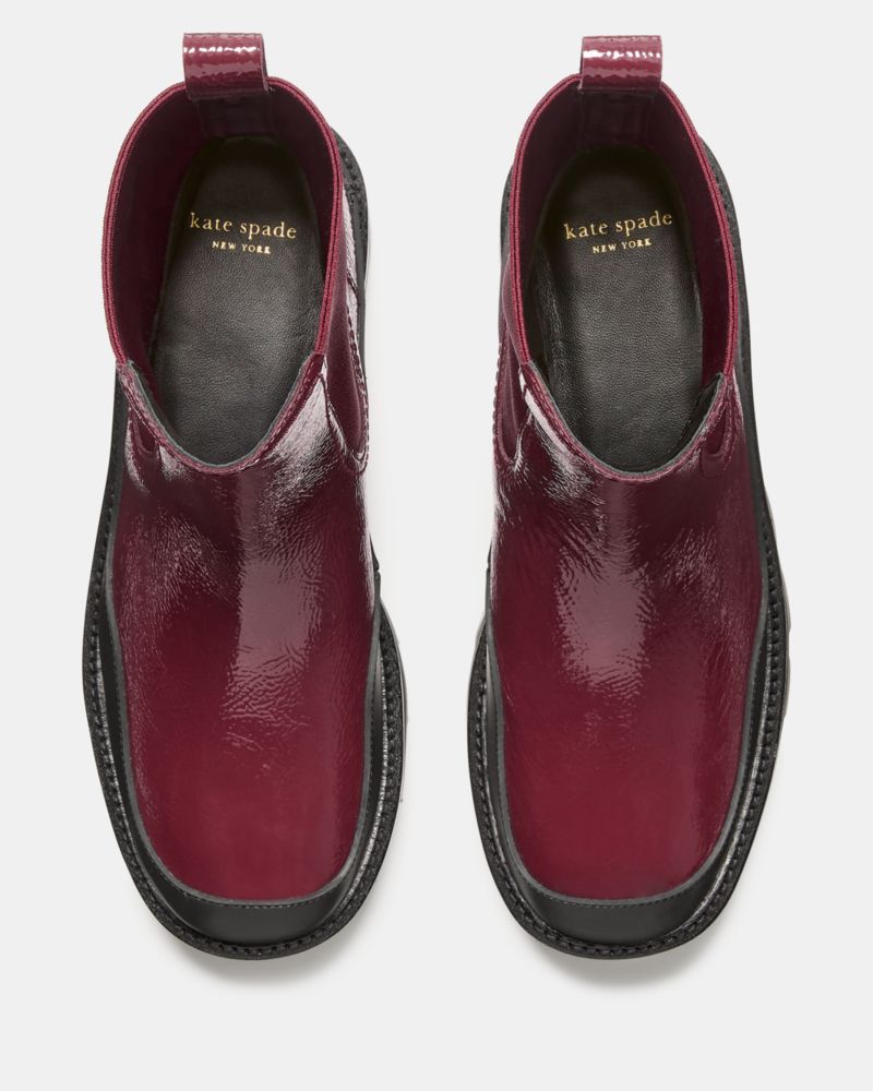Katespade London Chelsea Boot Dark Merlot