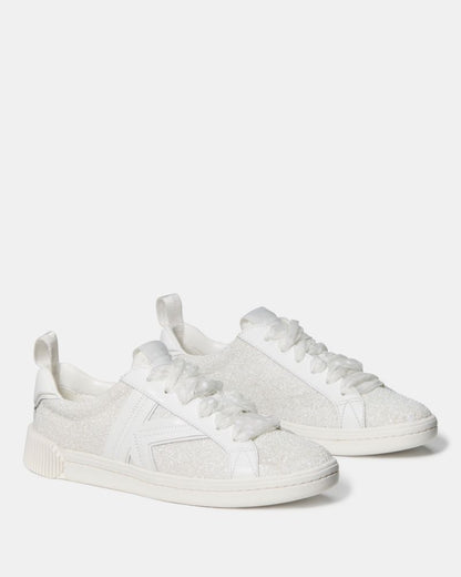 Katespade K As In Kate Court Sneaker True White