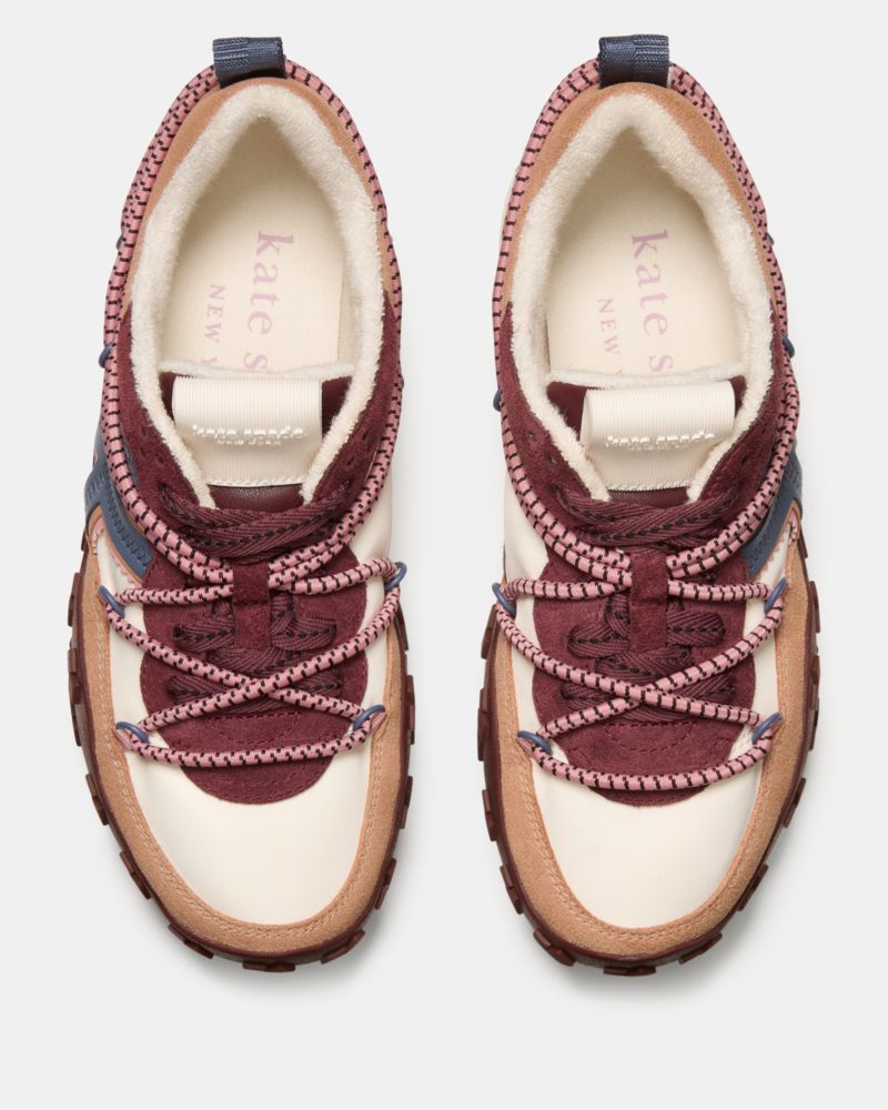 Katespade K As In Kate Runner Cashew Milk Dark Merlot