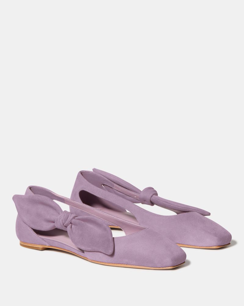 Katespade Bunnie Flat Market Purple