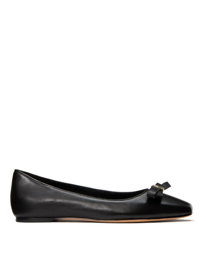 Katespade Deco Bow Flat Black