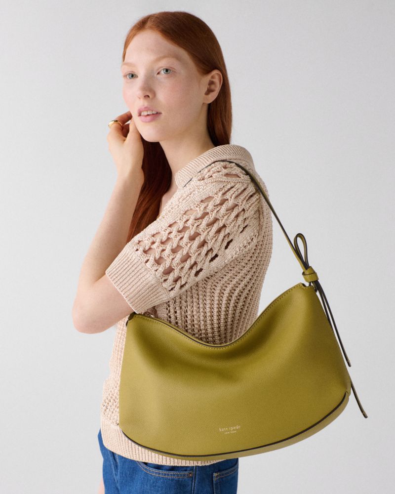 KateSpade Loop Large Shoulder Bag Laurel Leaf