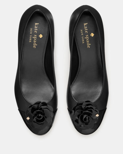 Katespade Flora Ballet Pump Black