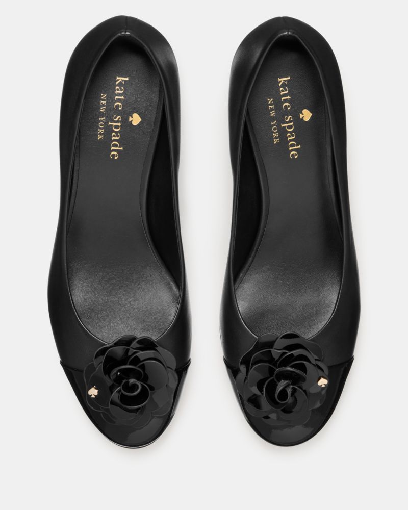 Katespade Flora Ballet Pump Black