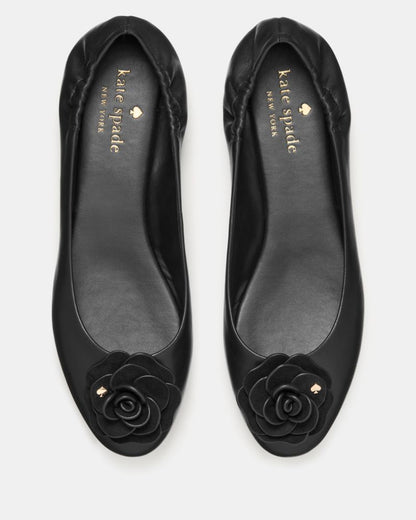 Katespade Flora Ballet Flat Black