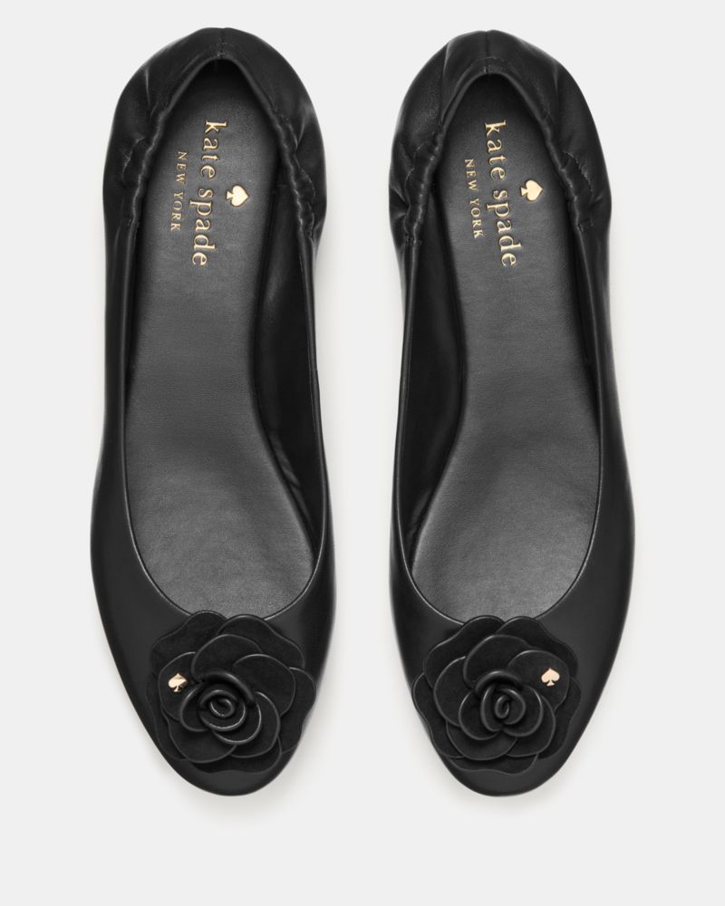 Katespade Flora Ballet Flat Black