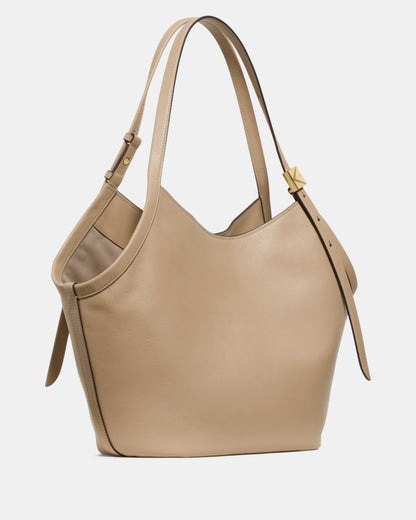 KateSpade Deco Tulip Tote Timeless Taupe