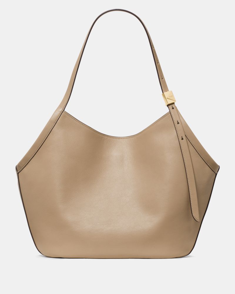 KateSpade Deco Tulip Tote Timeless Taupe