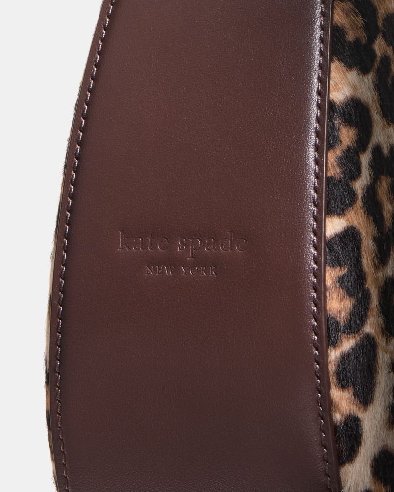 KateSpade Duo Leopard Haircalf Crossbody Bag Leopard Multi