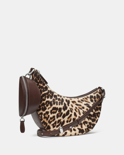 KateSpade Duo Leopard Haircalf Crossbody Bag Leopard Multi