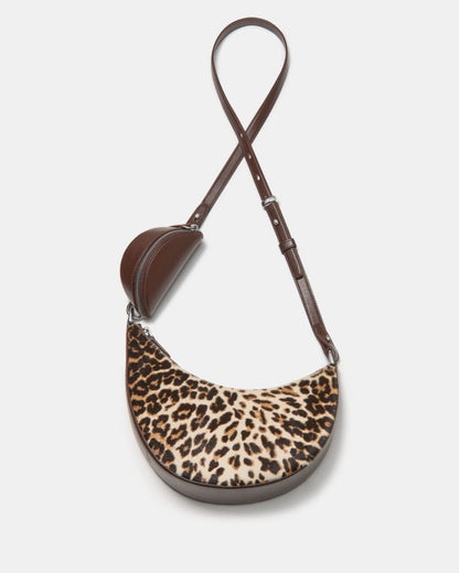 KateSpade Duo Leopard Haircalf Crossbody Bag Leopard Multi