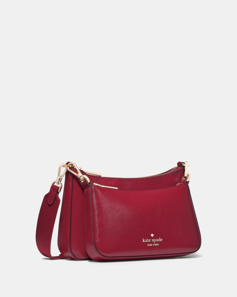 KateSpade Duet Small Crossbody Red Jam