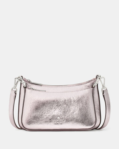 KateSpade Duet Metallic Small Crossbody Lilac Moonlight