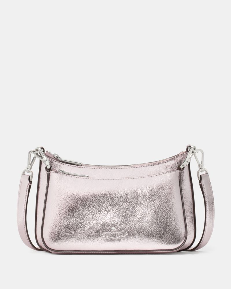 KateSpade Duet Metallic Small Crossbody Lilac Moonlight
