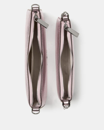 KateSpade Duet Metallic Small Crossbody Lilac Moonlight