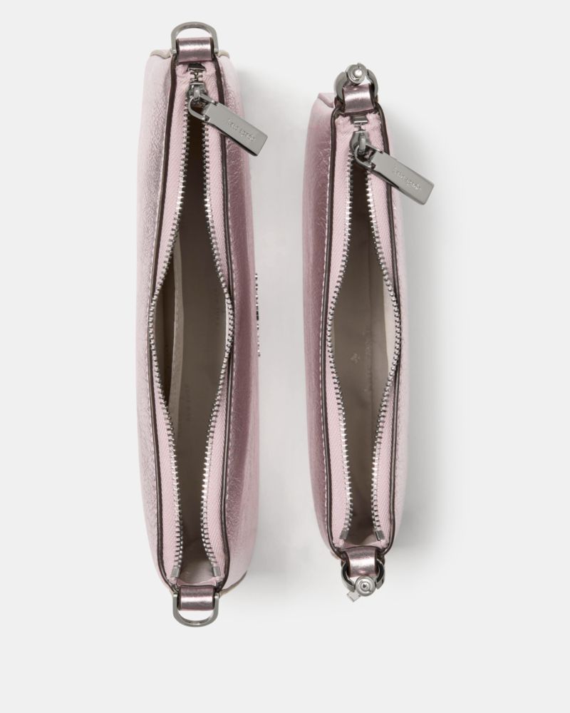 KateSpade Duet Metallic Small Crossbody Lilac Moonlight