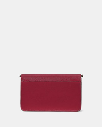 KateSpade Madison Willow Mini Flap Crossbody Red Jam