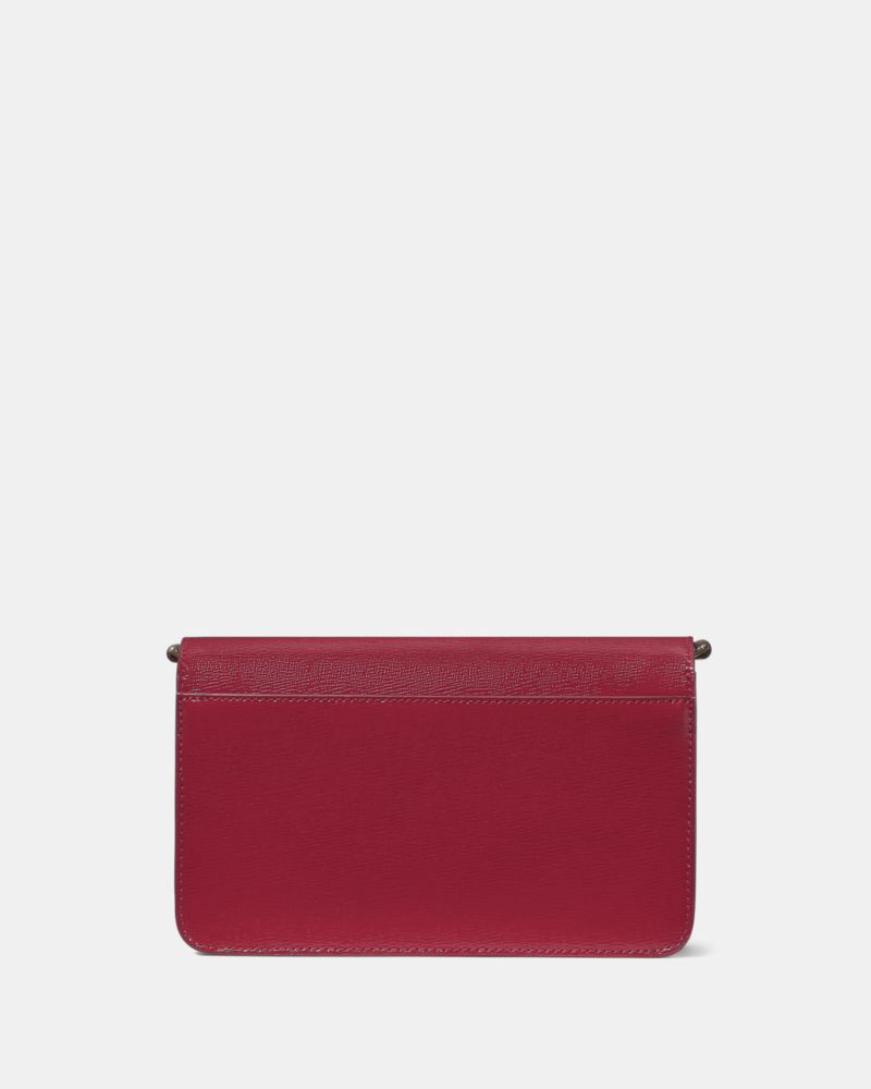 KateSpade Madison Willow Mini Flap Crossbody Red Jam