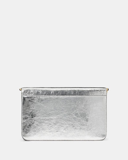 KateSpade Madison Willow Medium Convertible Crossbody Silver