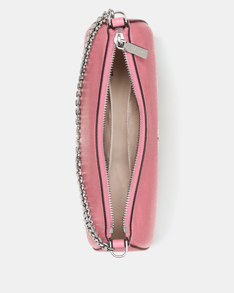KateSpade Margot Textured Patent Leather Convertible Crossbody Grapefruit Soda