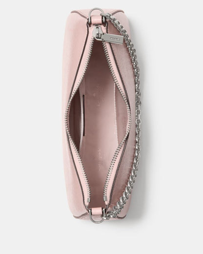 KateSpade Margot Textured Patent Leather Convertible Crossbody Tutu Pink