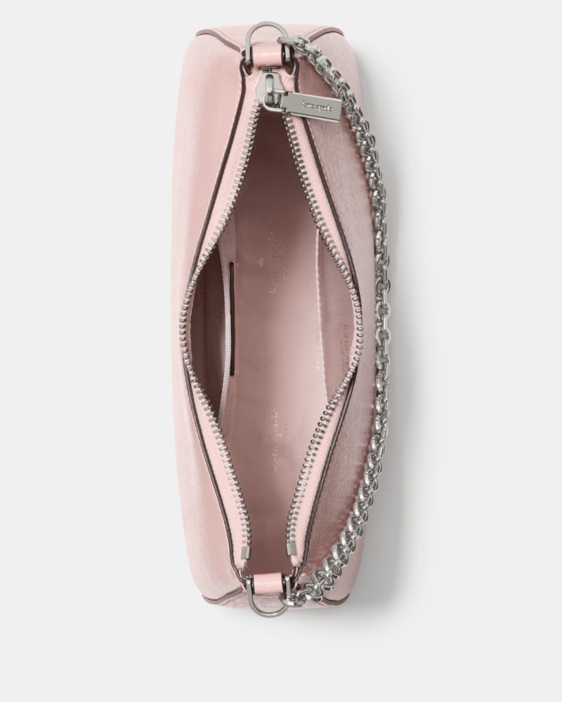 KateSpade Margot Textured Patent Leather Convertible Crossbody Tutu Pink