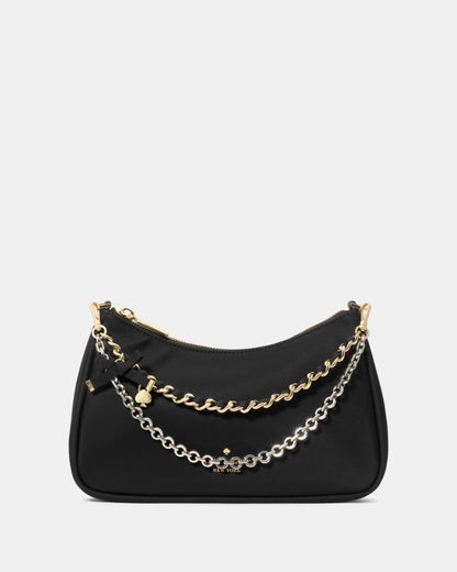 KateSpade Margot Nylon Convertible Shoulder Bag Black