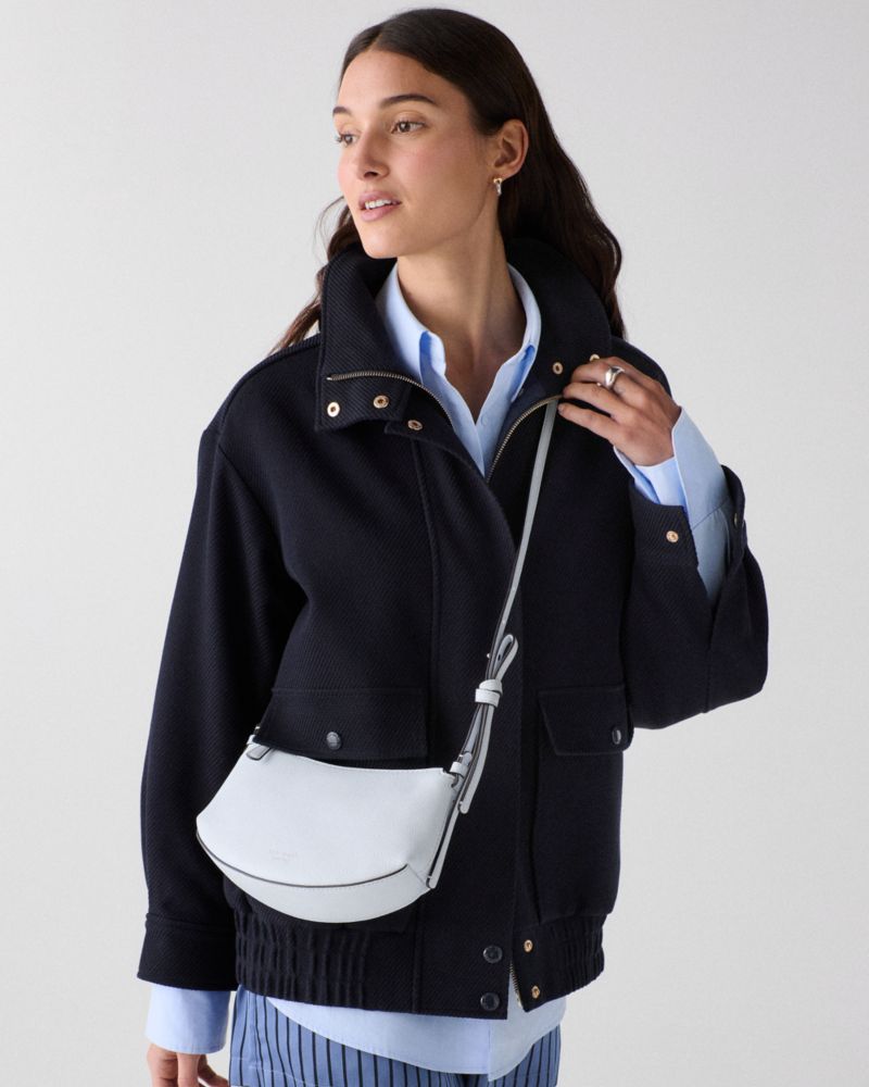 KateSpade Loop Crossbody Pale Sapphirine