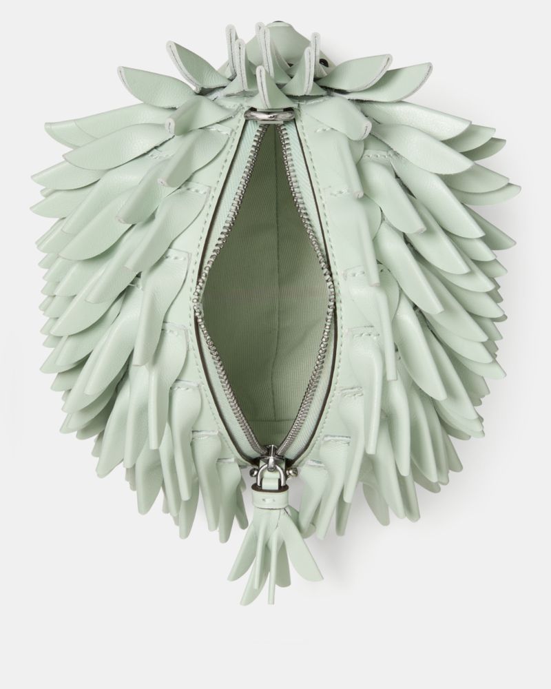 KateSpade Critters Stevie Hedgehog Mini Bag Mint Frosting Multi