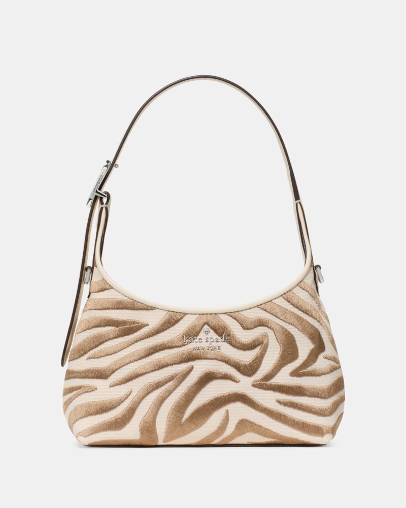 KateSpade 454 Zebra Mini Crossbody Bag Neutral Multi