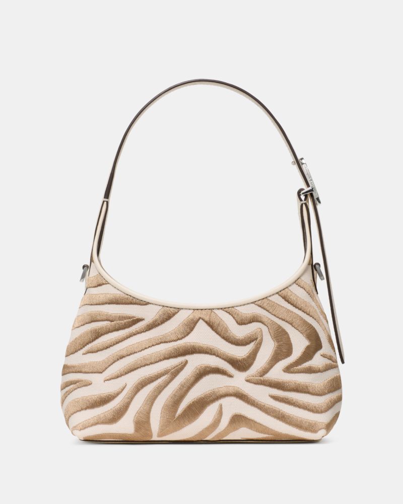 KateSpade 454 Zebra Mini Crossbody Bag Neutral Multi