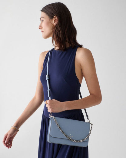 KateSpade Madison Willow Crossbody Bag Muted Blue