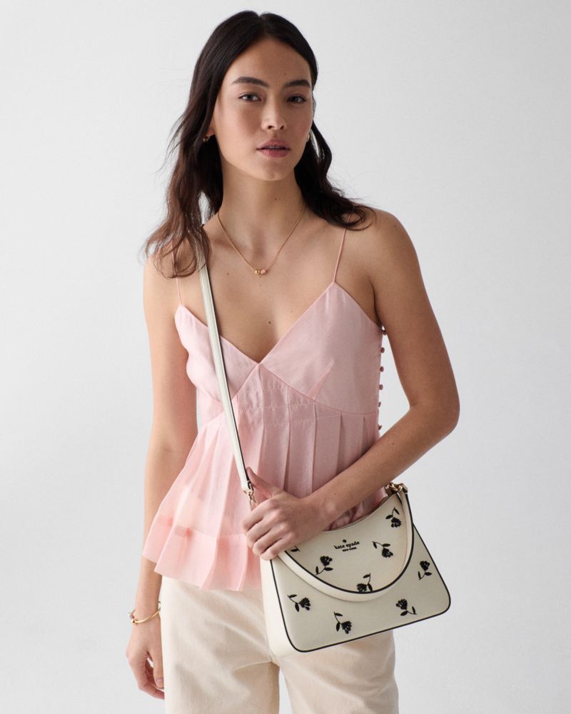 KateSpade Margot Floral Shoulder Bag Meringue Multi