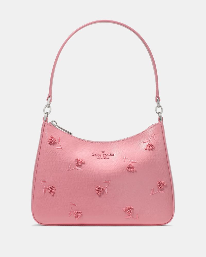 KateSpade Margot Floral Shoulder Bag Grapefruit Soda