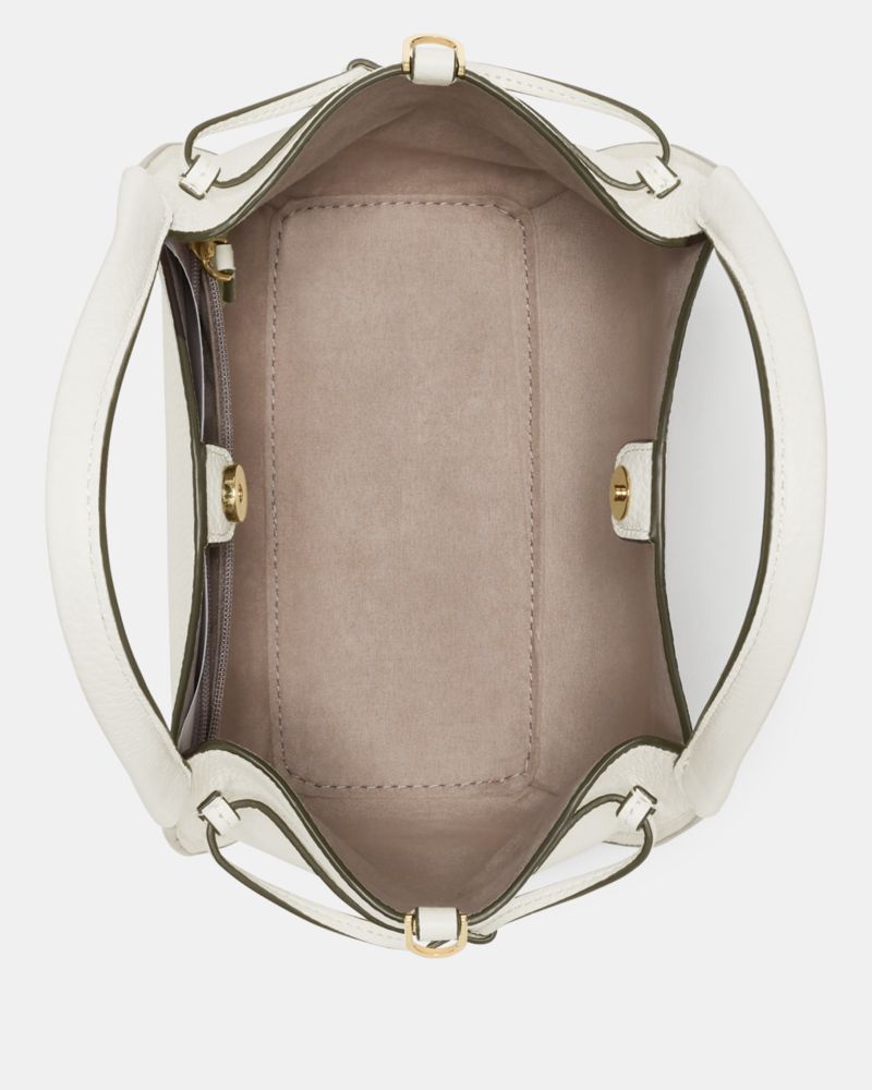 KateSpade Stash Small Carryall Bag Light Cream